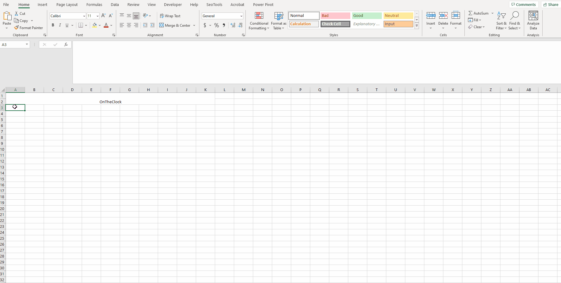 Step 2 How to Make an Excel Time Sheet