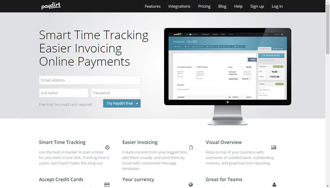 paydirt time tracking