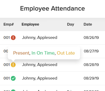Employee fixed scheduling feature.
