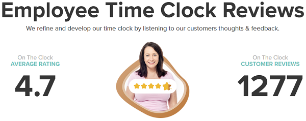 OnTheClock time clock reviews