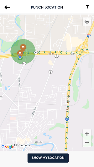 Live GPS tracking app