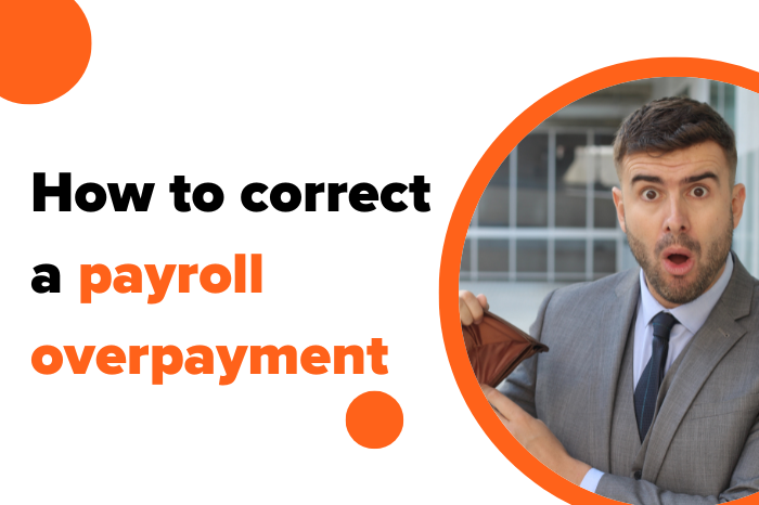 How to correct a payroll overpayment