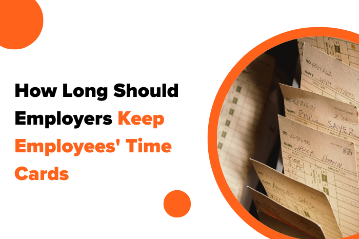 Keep Employees' Time Cards