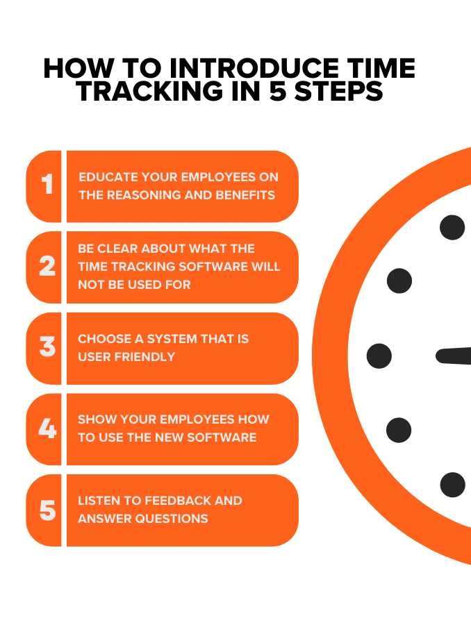 Steps to Introduce time tracking
