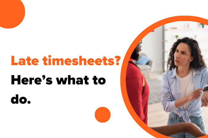 Late timesheets?