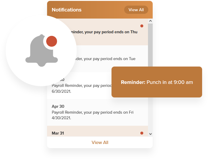 Reminders and notifications