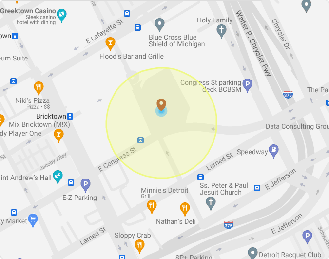 Time tracking with Geofencing